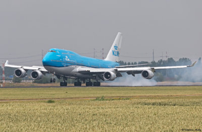 KLM PH-BFT, AMS, 23/24.06.17