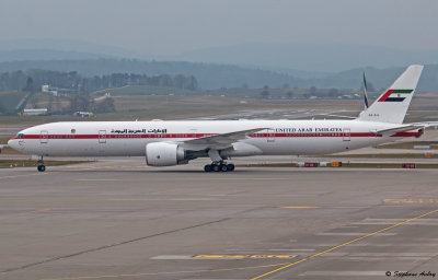 Boeing 777-35R(ER) Abu Dhabi Amiri Flight A6-SIL