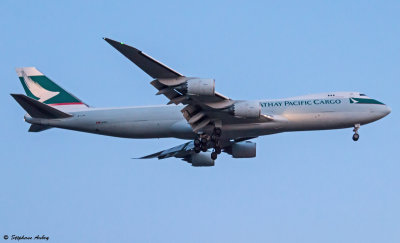 Boeing 747-867F Cathay Pacific Cargo B-LJH