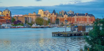 Victoria Harbor and the Empress Hotel