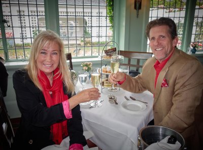 High Tea at Butchart Gardens