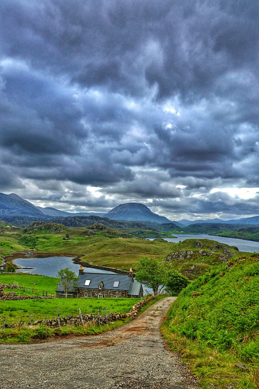 Looking towards Arkle.