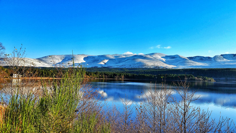 Loch Morlich and the Cairngorms