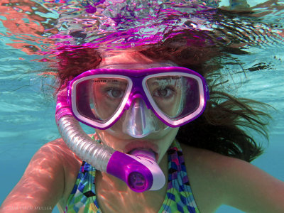 Molly Snorkeling