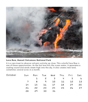 Lava flow, Hawaii Volcanoes National Park