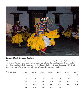 Sacred Mask Dance, Bhutan