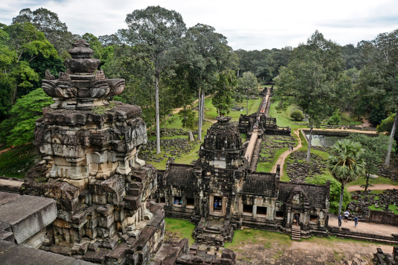 View From the Top of The Baphuon Temple