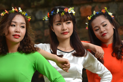 Celebration at the Temple of Literature - Hanoi