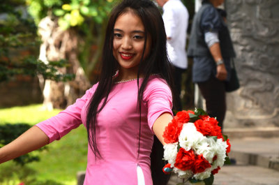 She is just Graduated - Hanoi