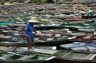 Boats - Tam Coc - Ninh Binh
