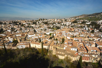 Albayzín seen from the Alcazaba