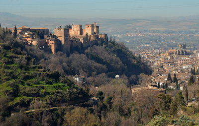 View from the Sacromonte Monastery