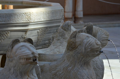 Lions Fountain - Detail