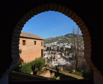 Albayzín seen from the Alhambra