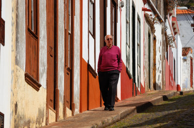 Walking down the street - Santo Domingo