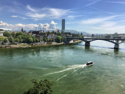 The Rhine at Basel, Switzerland