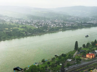 The Rhine at Braubach, Gemany