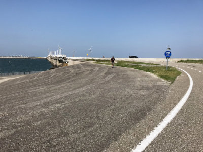 Neeltje Jams flood control gate, Holland