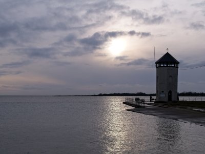 Bateman's Tower and Mersea Island