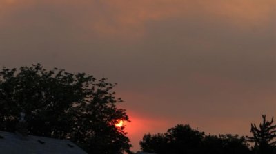 Smoky Sunset