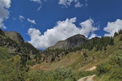 San Juan Mountains from Red Mountain Pass