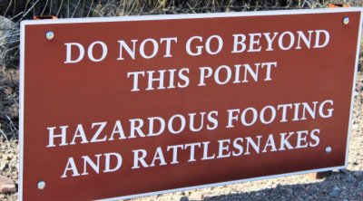 Rattlesnake Sign, #3