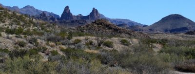 Mule Ears, a Volcanic Remnant