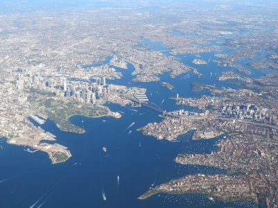 arriving in Sydney