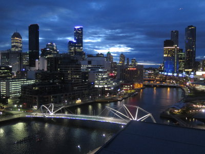 Melbourne Hilton South Wharf room view