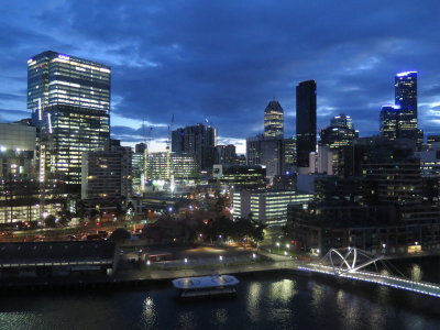 Melbourne Hilton South Wharf room view