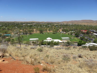 Alice Springs view from Anzac Hill