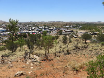 Alice Springs view from Anzac Hill