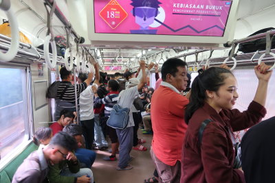 Jakarta commuter train