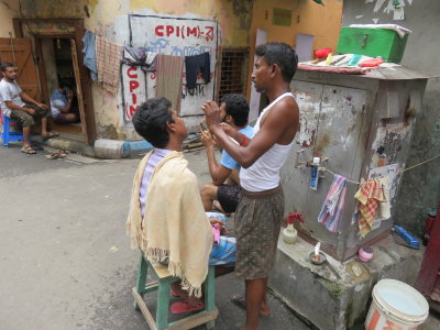 Kolkata barber shop