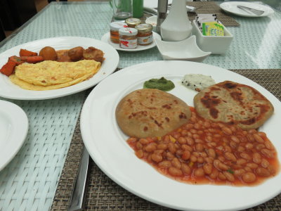 Kolkata my breakfast at hotel