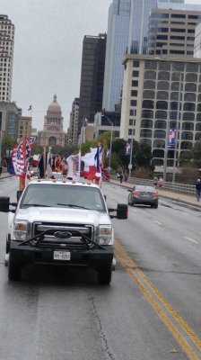 6th Brigade in the Texas Independence Day Parade, Austin  Sat. March 4, 2017