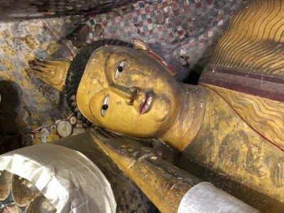 Buddha at Dambulla