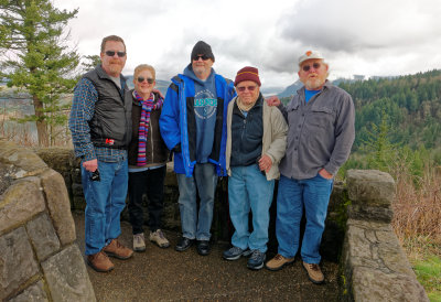 Scott (son in law), Nora, Jim, Me, Paul