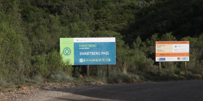 The start of the climb up to the Swartberg Pass