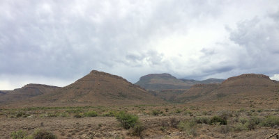 View from accommodation in Karoo NP