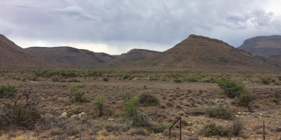 View from accommodation in Karoo NP