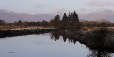 Endrick Water at Low Mains, Loch Lomond NNR
