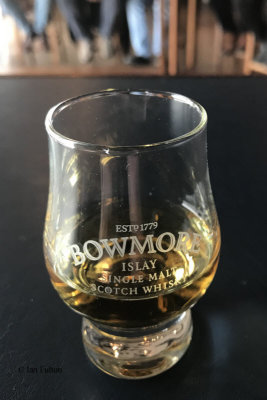 Bowmore sampling glass, Islay
