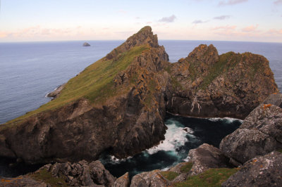 St Kilda - Sunset on Dun