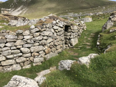 Ruins of one of the original 'Black Houses'