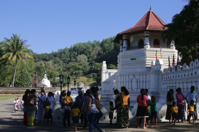 Entrance to the Temple of the Tooth, Kandy