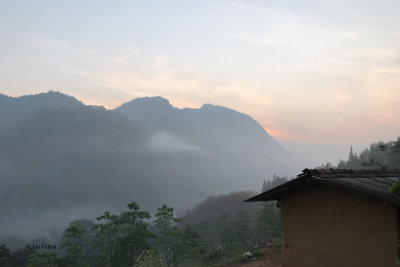 Sunrise at Sinharaja NP