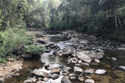 The river near the Blue Magpie Hotel