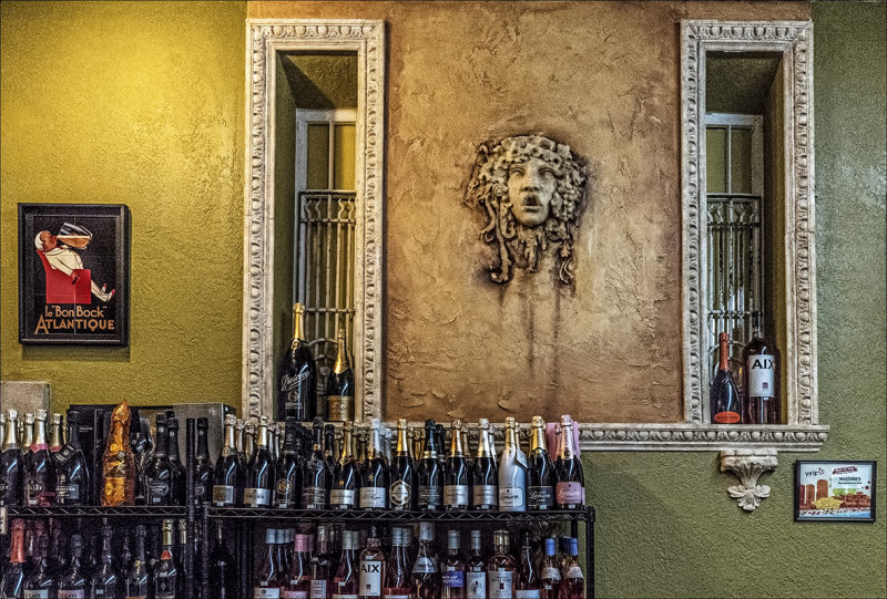 Medusa Guarding The Wine