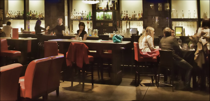 Sedate Bar Scene